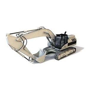 Rear view camera Tracked and wheeled excavators