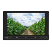 MEKRA Monitor, der Monitor zeigt Feldweg im Display an